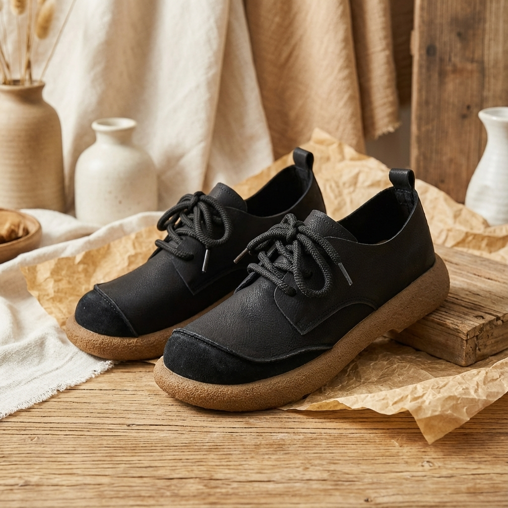 Men’s Casual Comfort Lace-Up Shoes