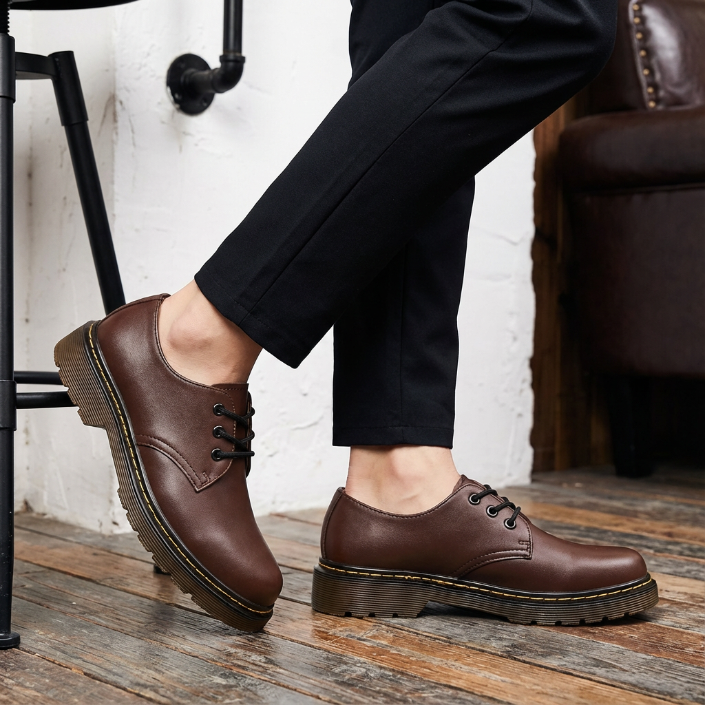 Men’s Classic Brown Casual Shoes