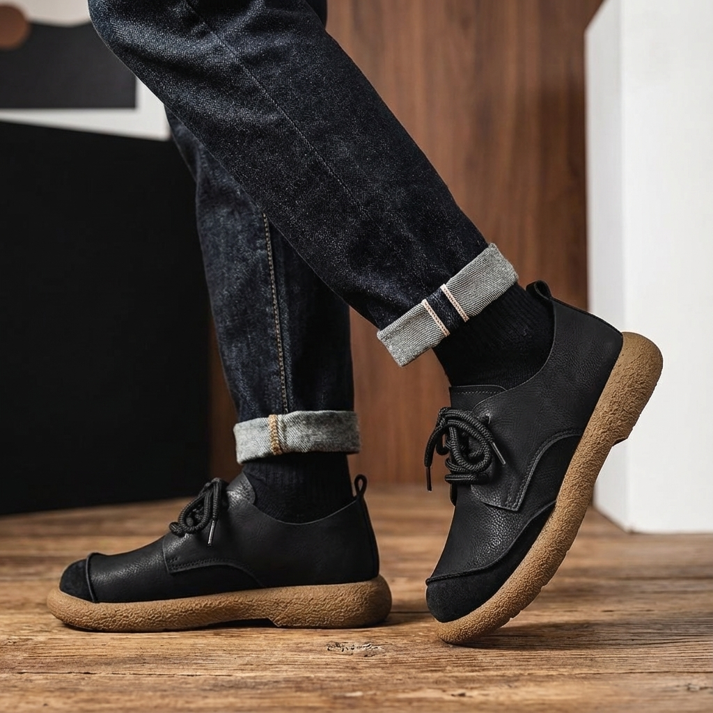 Men’s Casual Comfort Lace-Up Shoes